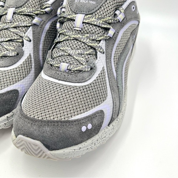 NEW Ryka Womens Size 10 Sky Walk Trail Gray Grey Walking Running Shoes Sneakers - Picture 4 of 13